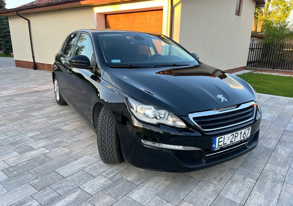 Peugeot 308 cena 34800 przebieg: 99511, rok produkcji 2013 z Witkowo małe 56